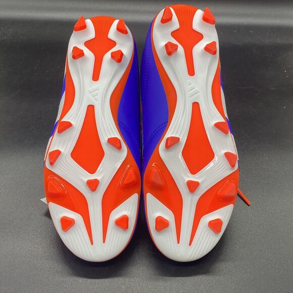 Adidas Predator Club FxG J IF6426 NEW Mens 6 blue orange